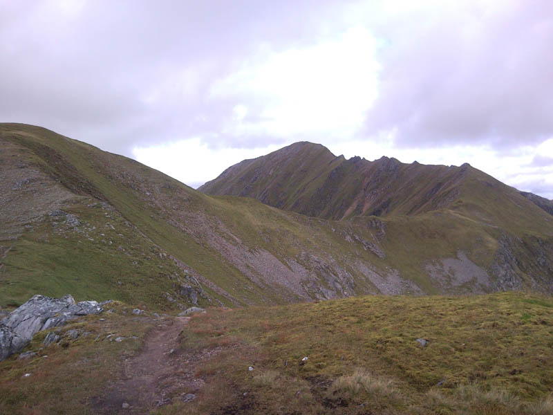 18 The serated ridge of Mullach Fraoch Choire