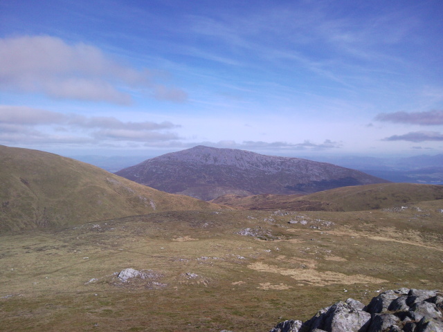 Schehallion from Meall na Aighean