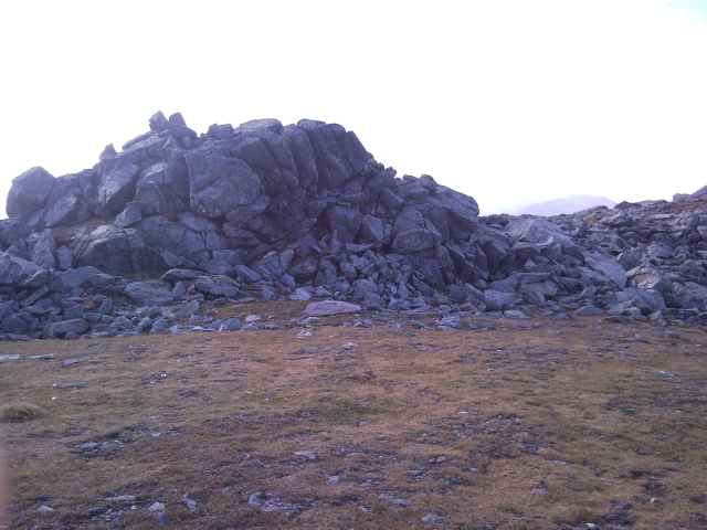 closer to crags Carn Mearg