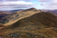 A'Ghlas-bheinn ahead A'Ghlas-bheinn ahead