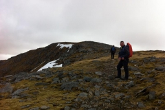 Not far to the summit now Not far to the summit now