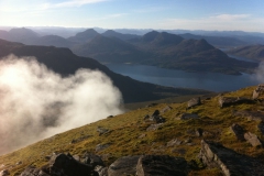 Looking down to Torridon Looking down to Torridon