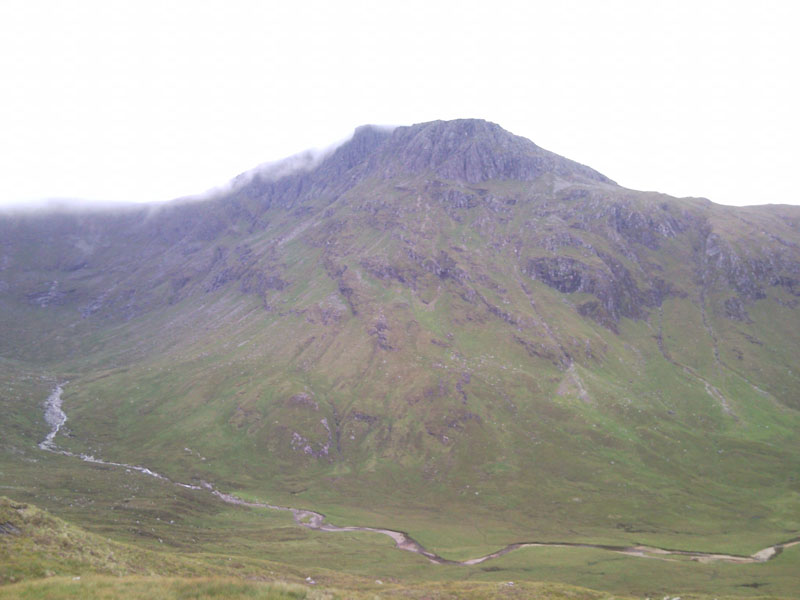 looking at Aonach Beag from 600m