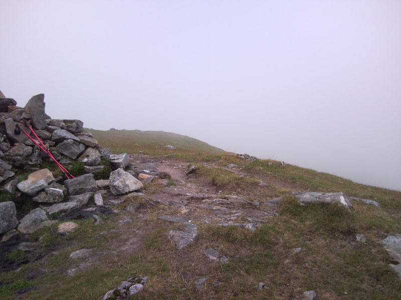 12 The mist descends again on Chellum summit