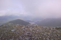 19 The only view North West to Loch Lyon 19 The only view North West to Loch Lyon