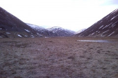 6km into the valley An Socach ahead 6km into the valley An Socach ahead