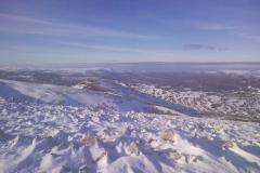 west to An Sgarsoch from Carn Bhach west to An Sgarsoch from Carn Bhach