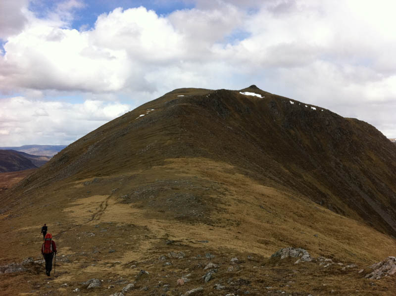 easy ascent up to Beinn Bheoil