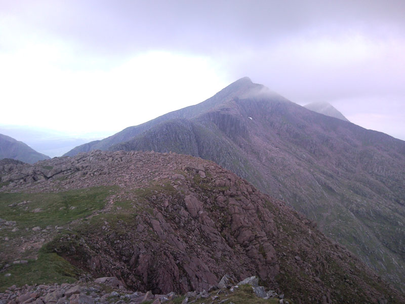 18 Ben Cruachan at the end of the ridge
