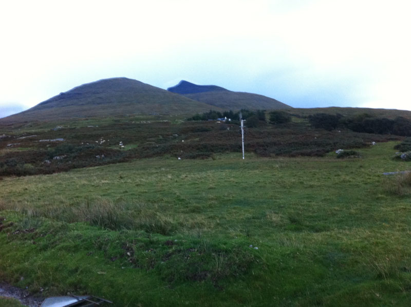 Ben More now out of the clag and a bit blurred hahaha