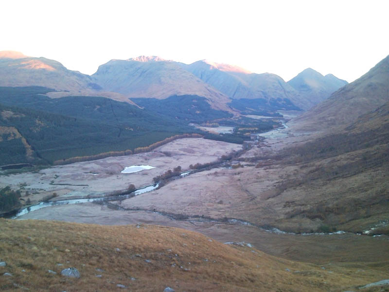 The Glen from 300m