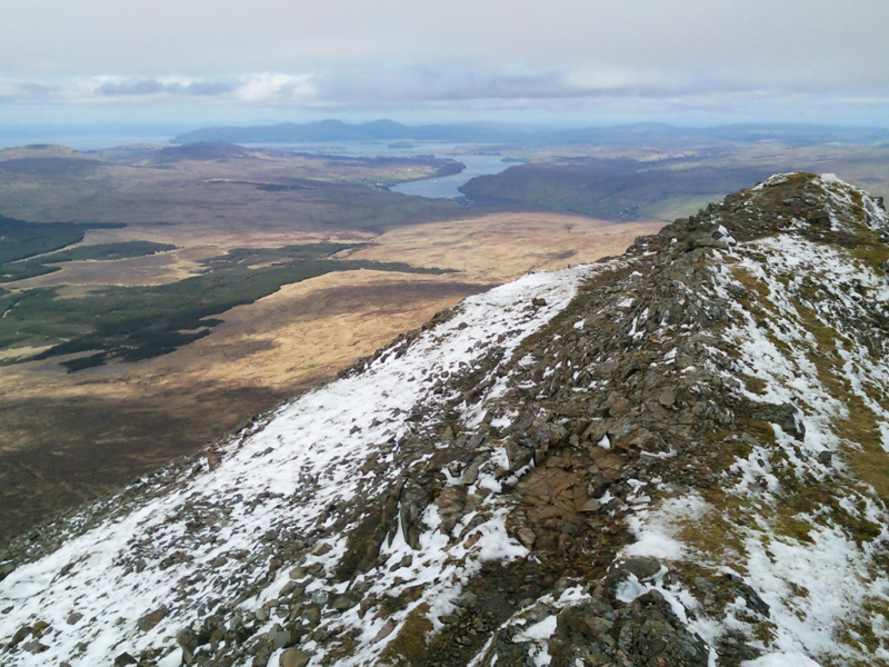 View to Loch Harport fron Bruach na Frithe ridge