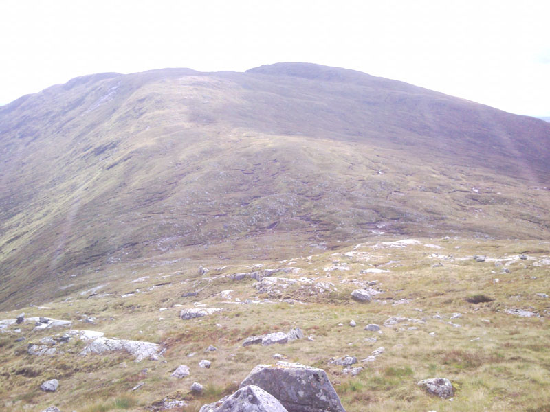 Knobbly ascent to Meall na Meoig