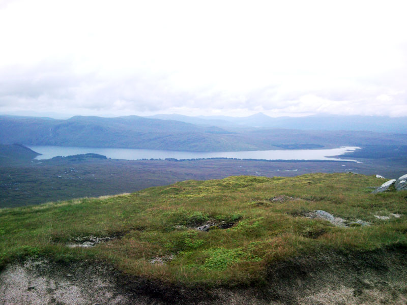 Scheihalion in the distance over Loch Errict