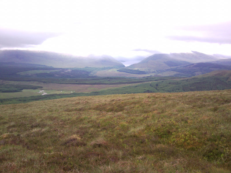 Loch Treig in the distance