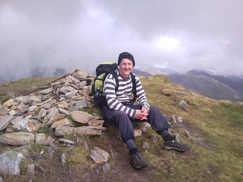 24 Monty on Sgur an Lochain summit