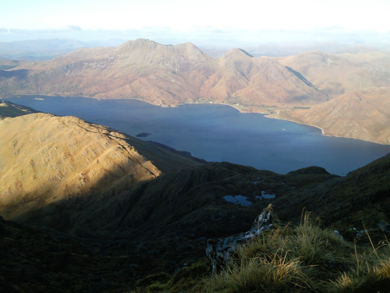 View to Arnisdale and Beinn Sgritheall