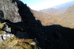 Cliffs on the North face of Garbh Chioch Mhor Cliffs on the North face of Garbh Chioch Mhor