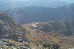 Coire na Ciche and the way down Coire na Ciche and the way down