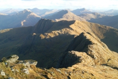 Looking back to Luinne Bheinn Looking back to Luinne Bheinn