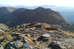 View back to Garbh Chioch Mhor View back to Garbh Chioch Mhor