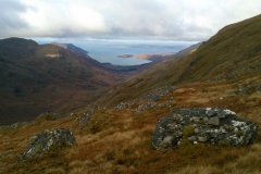 View to Inverie Bay View to Inverie Bay