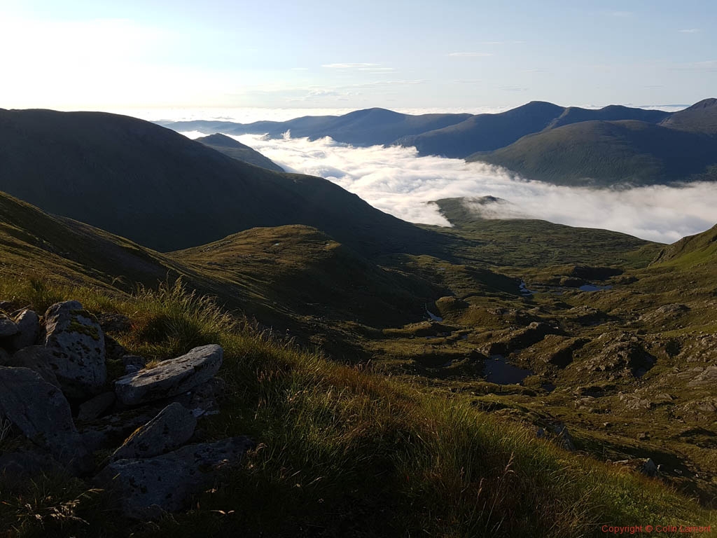 24 Loch Mullardoch covered in cloud