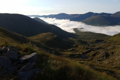 24 Loch Mullardoch covered in cloud