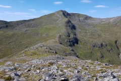 36 Sgurr nan Ceathreamhnan summit ahead