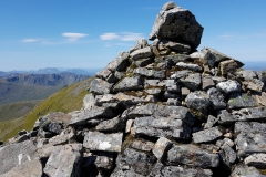 37 Sgurr nan Ceathreamhnan summit