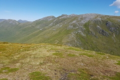 45 Looking for bypass path across the hillside