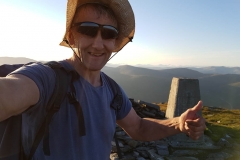 63 Toll Creagach summit