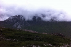 looking across to Sgor Ruadh looking across to Sgor Ruadh