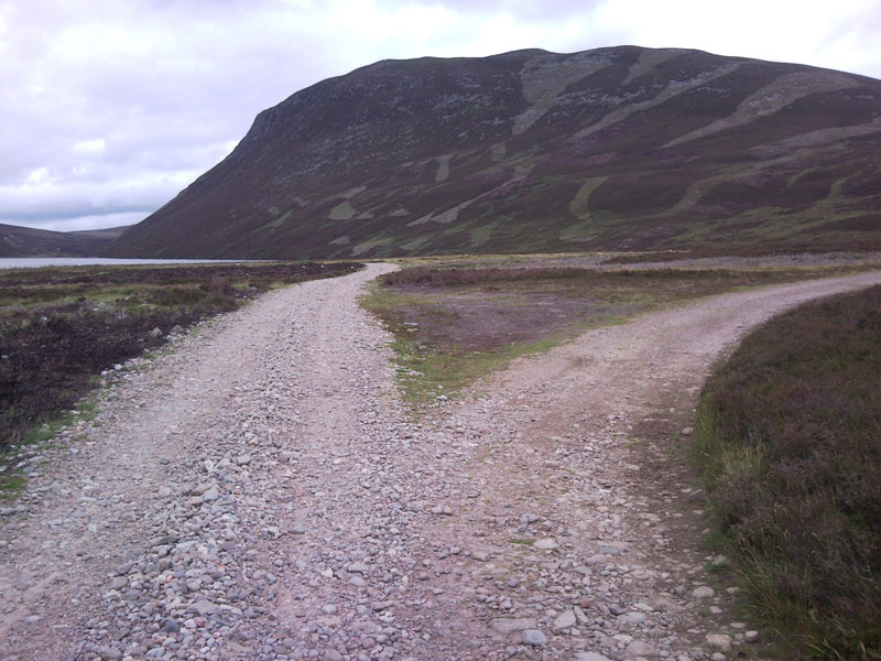 15 take the right fork in the track near the Loch