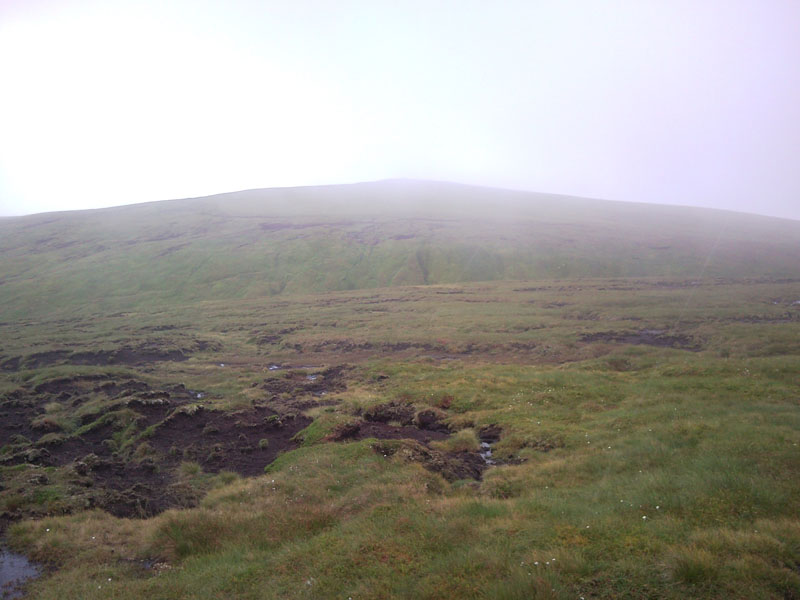 13 Huge peat bogs descending from Carn Sgulain