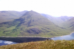 Beinn Fhionnlaidh across the loch Beinn Fhionnlaidh across the loch