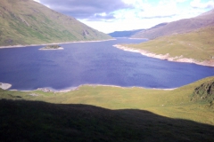 Looking down the Loch at 1800 hrs Looking down the Loch at 1800 hrs