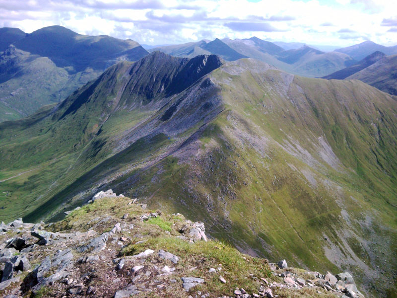 Onwards to Stob Coire a Chairn