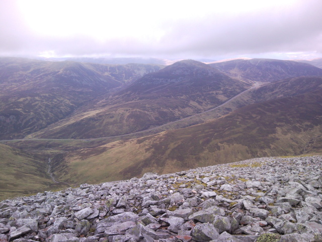 vew to the cairnwell