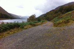 The split track Take the right hand fork The split track Take the right hand fork