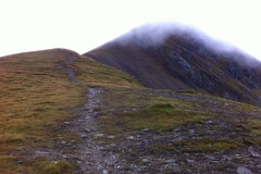 the route up Stob Coire Easain
