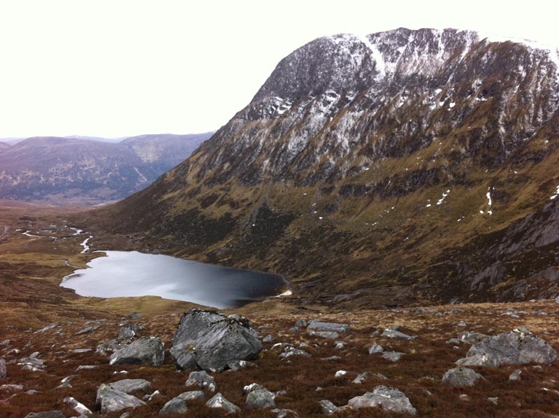 Sgurr na Muice and Loch Toll a Mhuic
