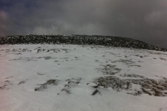 Boulder field ahead Boulder field ahead
