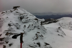 Sgurr Fhuar-thuill summit Sgurr Fhuar-thuill summit
