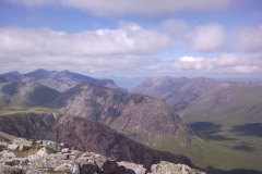 28 Looking over to Stob Coire Raineach and Bidean nam Ban and others 28 Looking over to Stob Coire Raineach and Bidean nam Ban and others