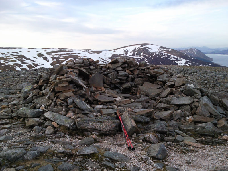 Geal Charn summit