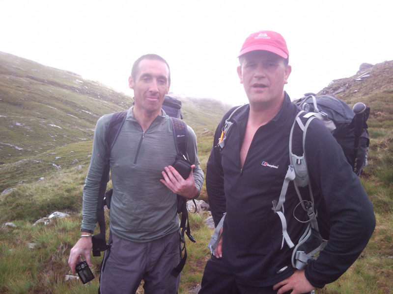 Paul and Gordon at 700m