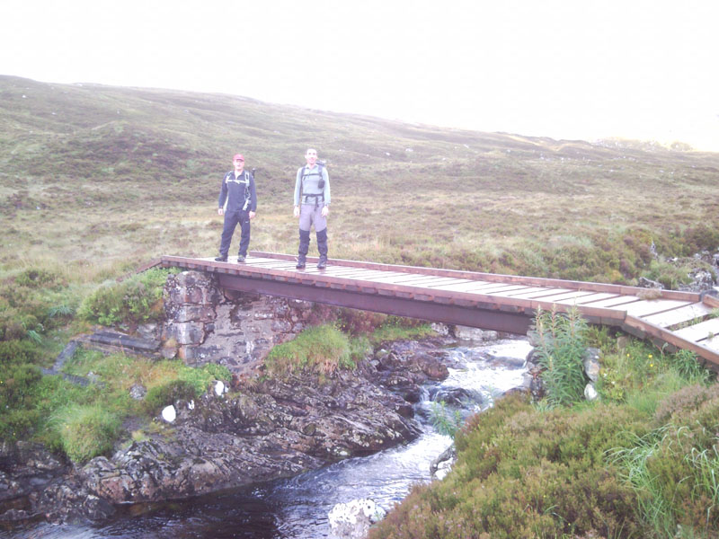 Paul and Gordon on the secodn Bridge
