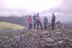 Paul Gordon and the girls on Beinn Liath Mhor Fannaich Paul Gordon and the girls on Beinn Liath Mhor Fannaich