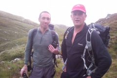 Paul and Gordon at 700m Paul and Gordon at 700m